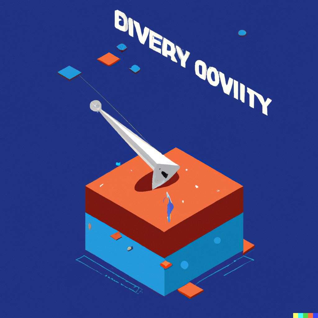 the discovery of gravity, isometric art